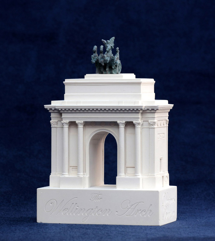 Available for Purchase Wellington Arch Landmark model, London by the Modern Souvenir Company.