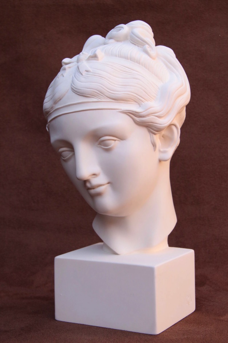 Purchase Classical Ladies Head, hand made by The Modern Souvenir Company.