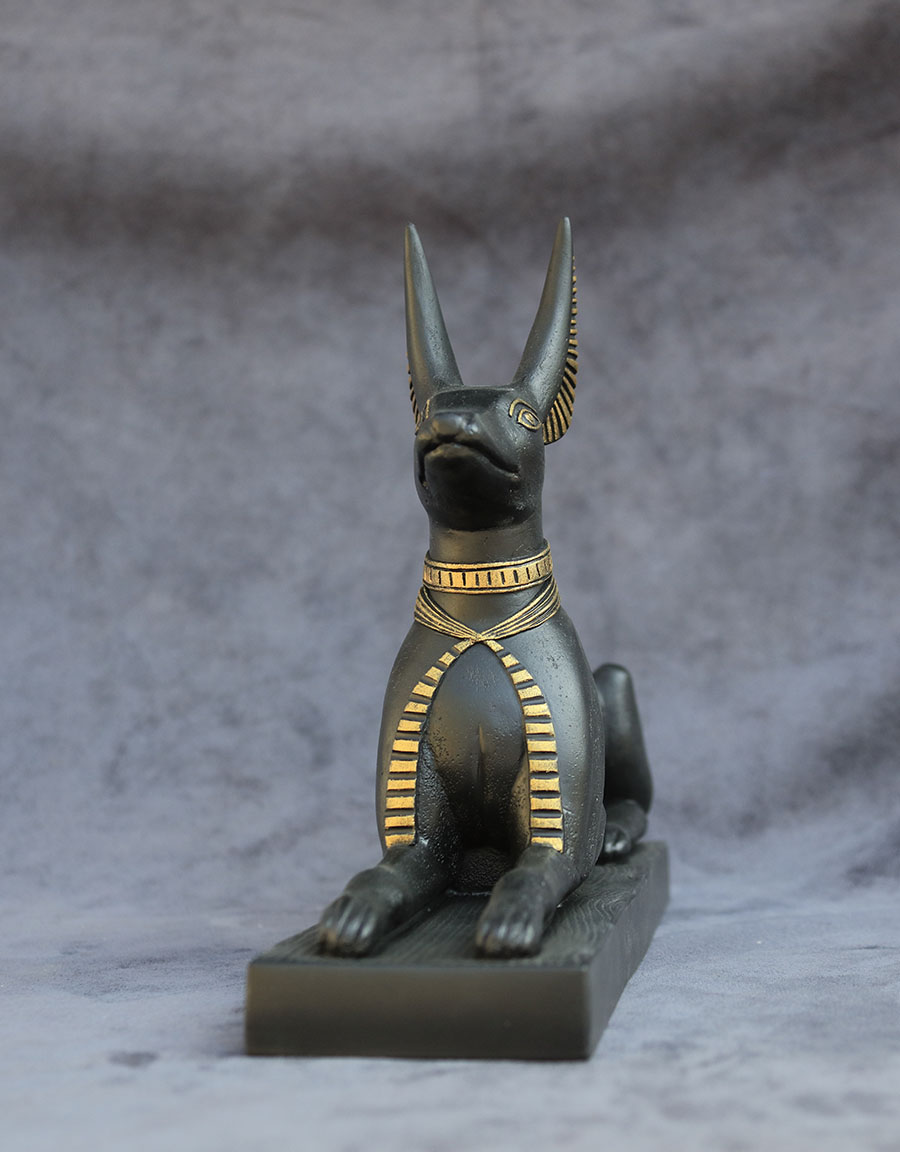 Available for purchase, Anubis large Black & Gold by the Modern Souvenir Company.