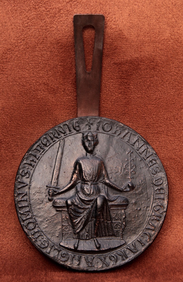 Purchase Magna Carta Seal, hand made in plaster with sepcialist finish by The Modern Souvenir Company.