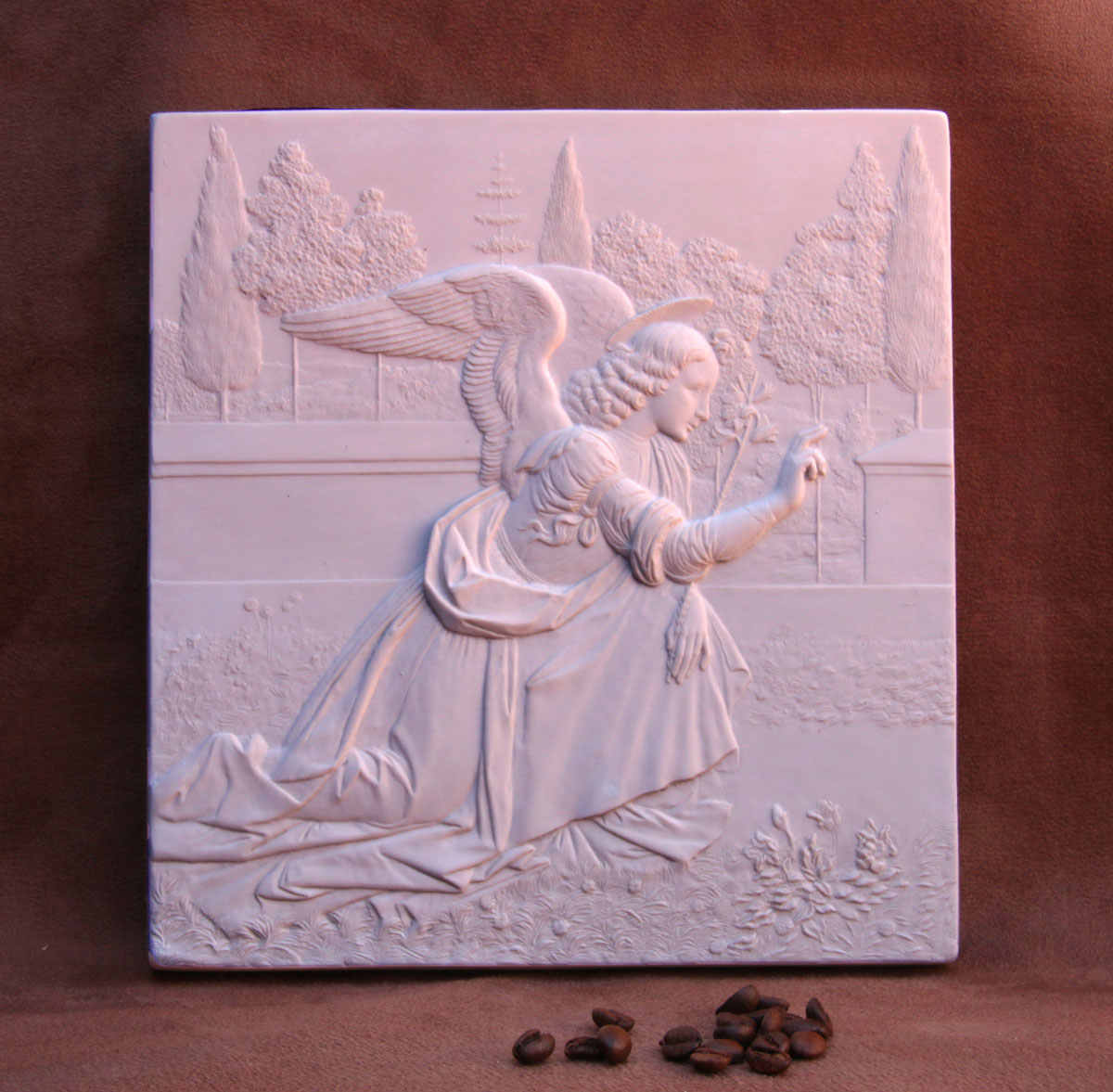 Purchase Angel of Annunciation (White), made in British Plaster by The Modern Souvenir Company in Bath, UK.