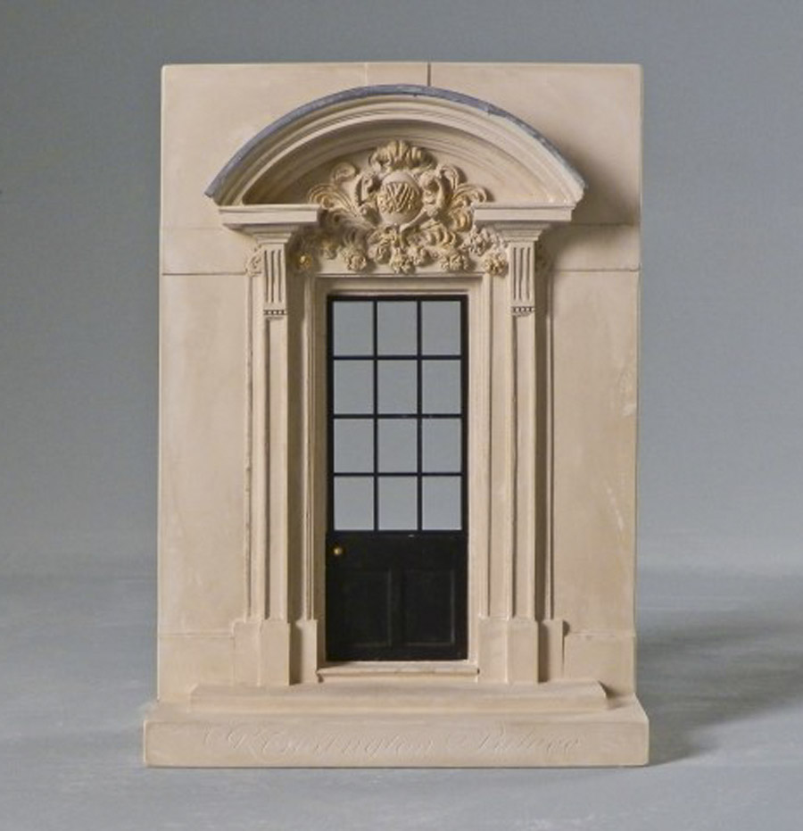Purchase The Queens Doorway Model, hand made in British Plaster by The Moderns Souvenir Company 