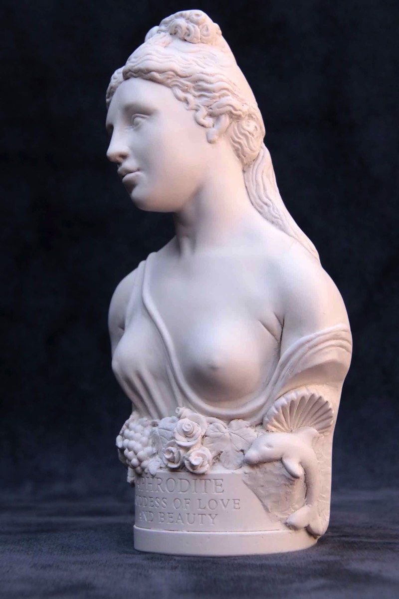 Famous Faces bust of the Greek Goddess Aphrodite.
