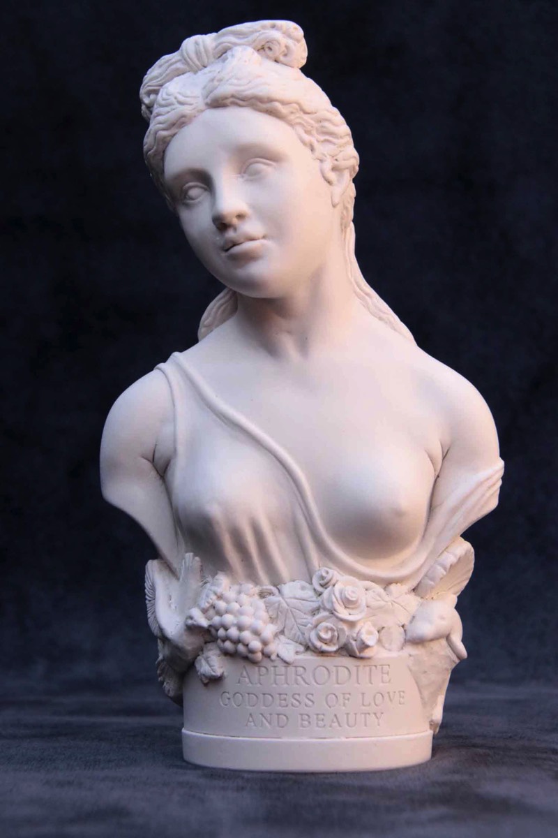 Famous Faces bust of the Greek Goddess Aphrodite.