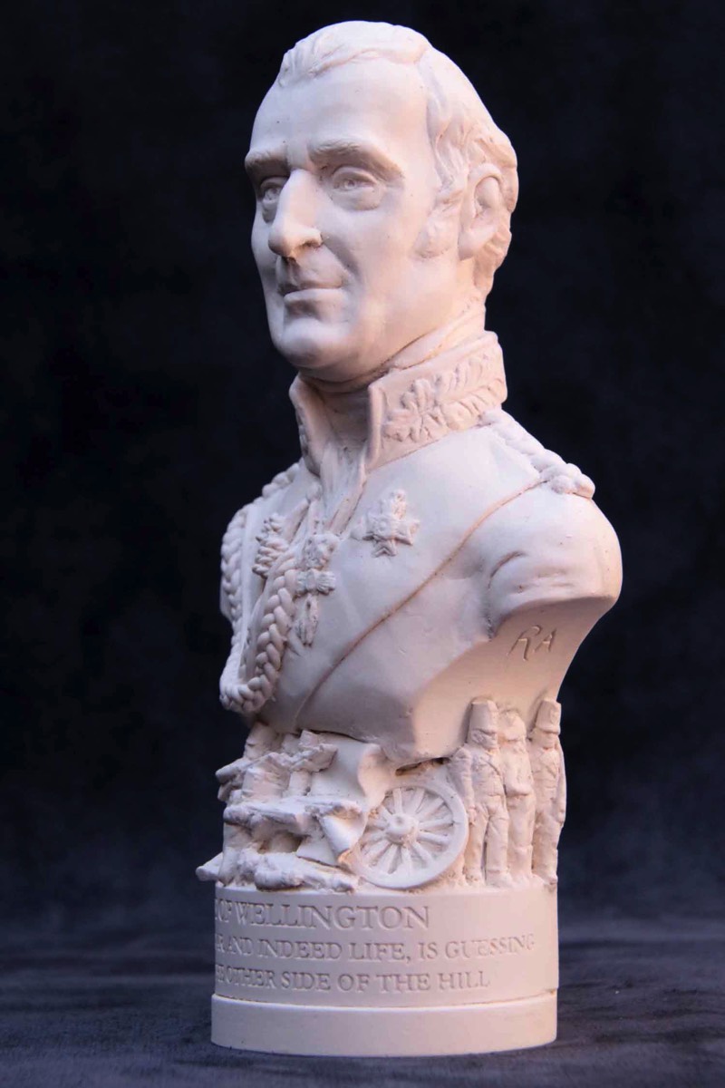 Famous Faces bust of Duke of Wellington.