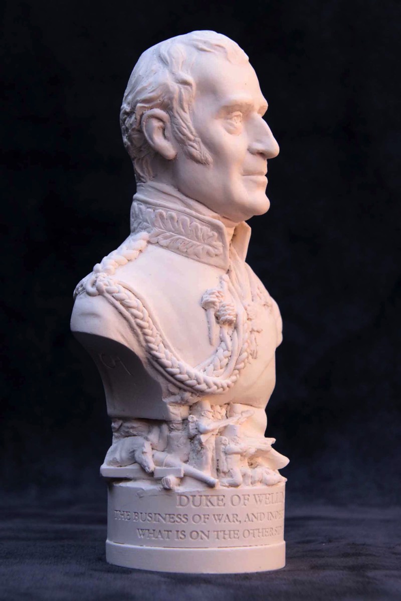 Famous Faces bust of Duke of Wellington.