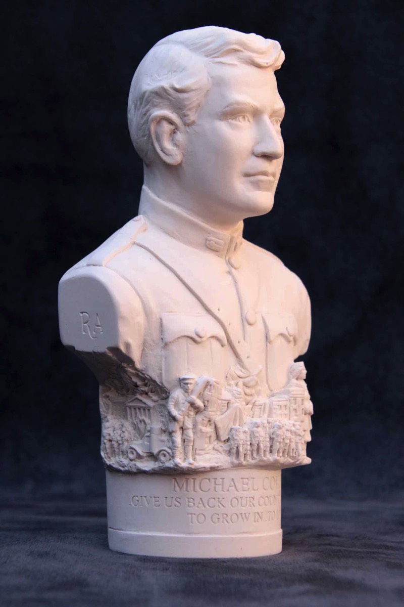 Purchase Famous Faces bust of Michael Collins.