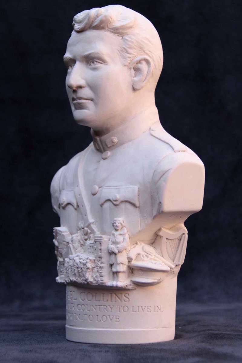 Purchase Famous Faces bust of Michael Collins.