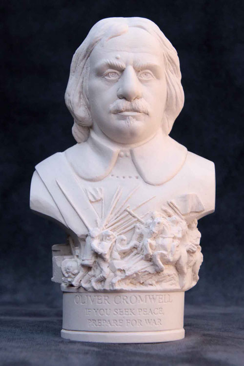 Purchase Famous Faces bust of Oliver Chromwell