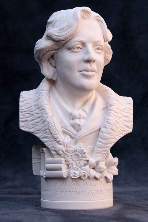 Purchase Famous Faces bust of Oscar Wilde