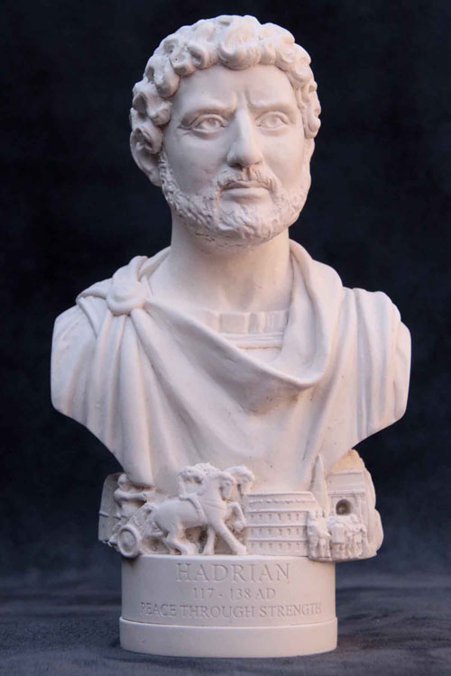 Purchase Famous Faces bust of Hadrian