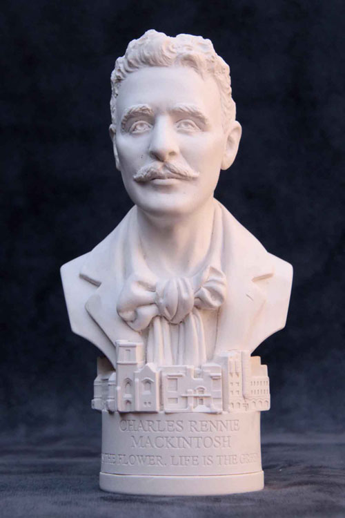 Purchase Famous Faces bust of Charles Rennie Mackintosh
