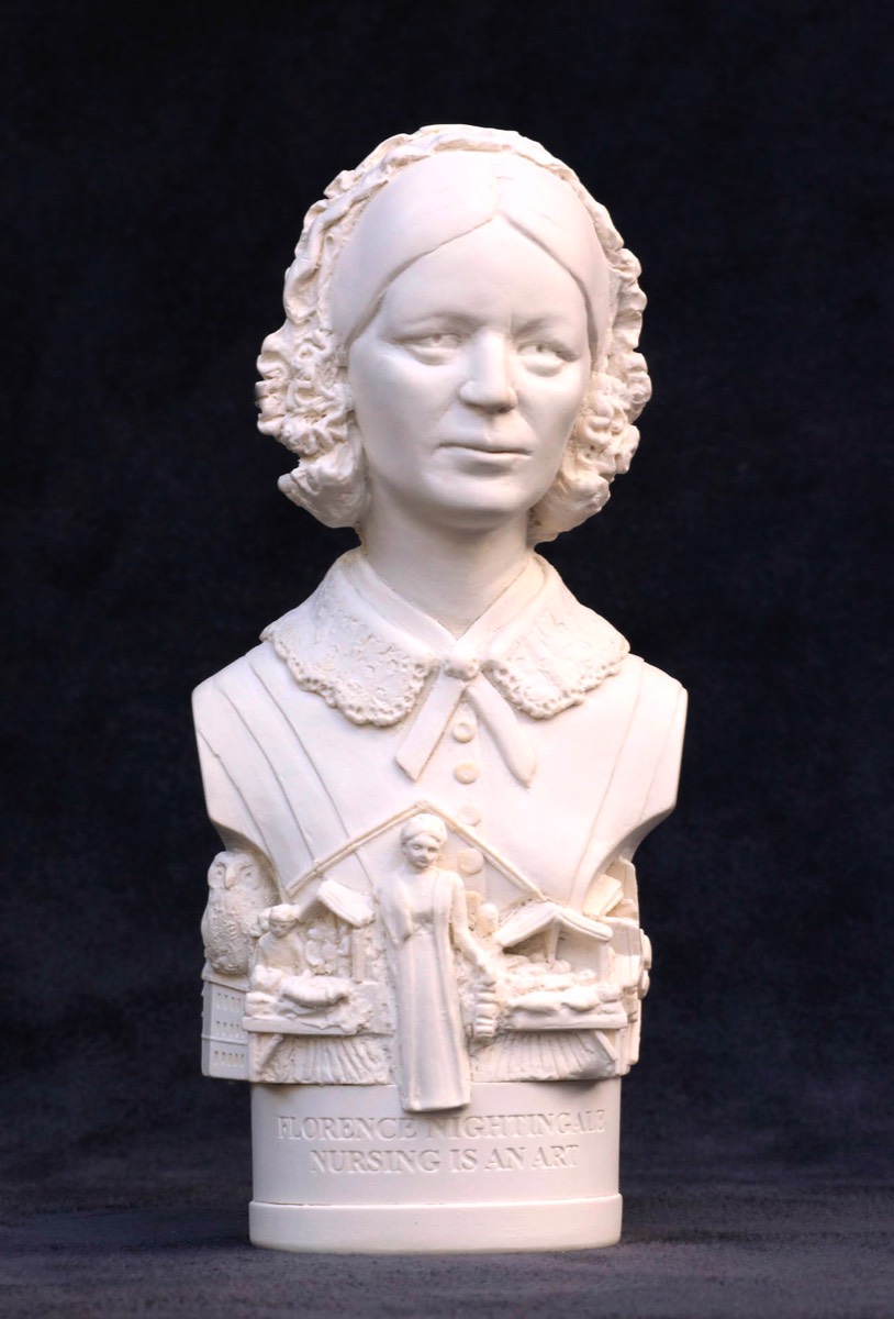 Purchase Famous Faces bust of Florence Nightingale