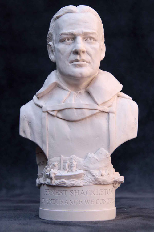 Purchase Famous Faces bust of Ernest Shackleton