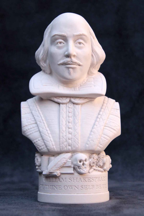Purchase Famous Faces bust of William Shakespeare