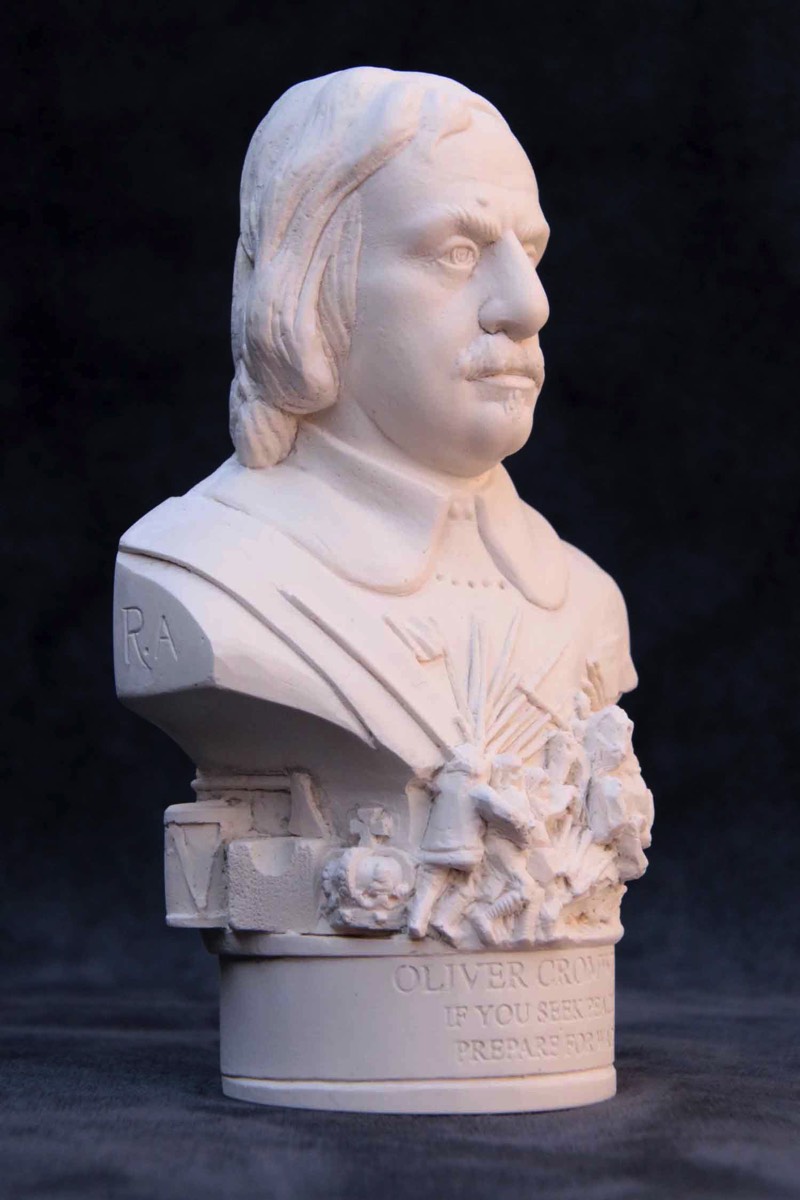 Purchase Famous Faces bust of Oliver Cromwell