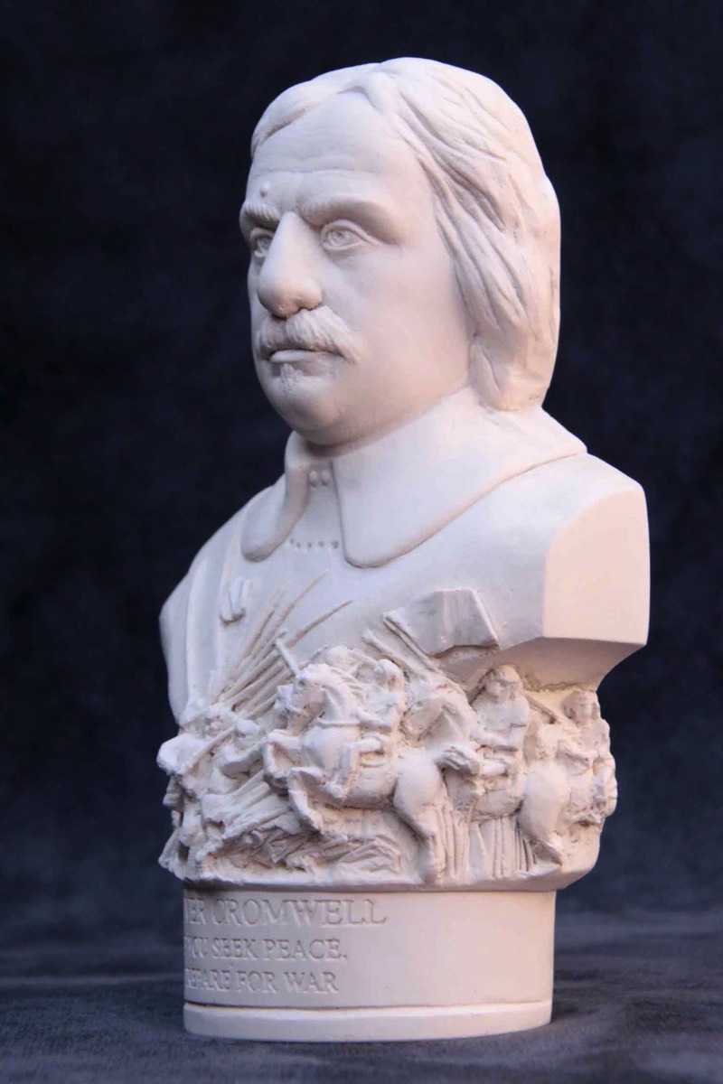 Purchase Famous Faces bust of Oliver Cromwell