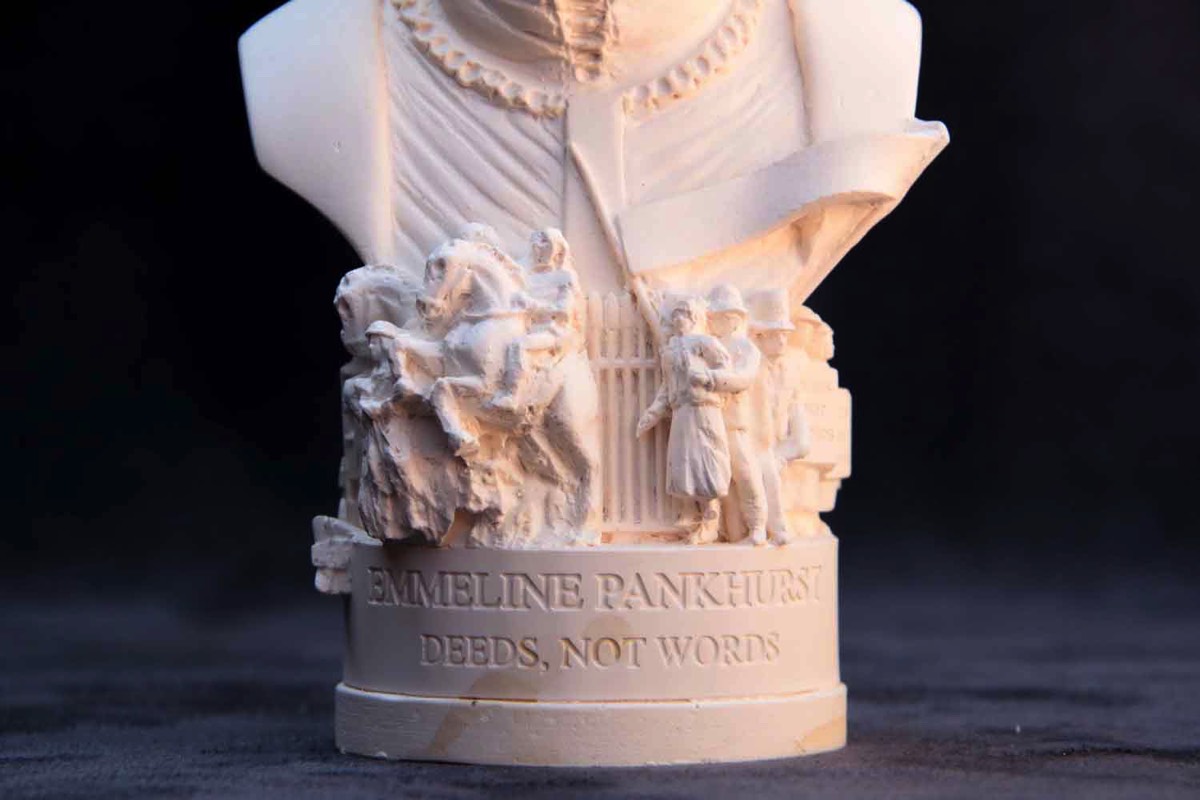 Purchase Famous Faces bust of Emmeline Pankhurst
