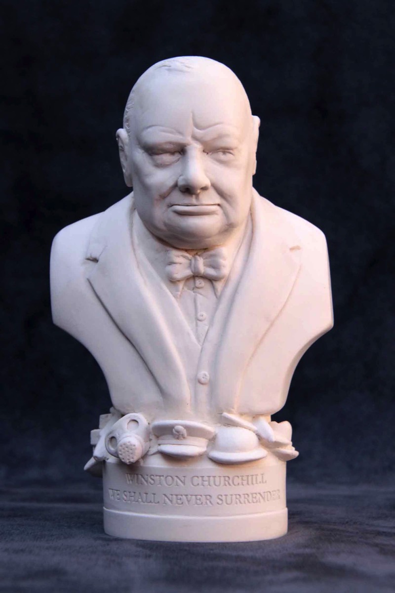 Purchase Famous Faces bust of Winston Churchill