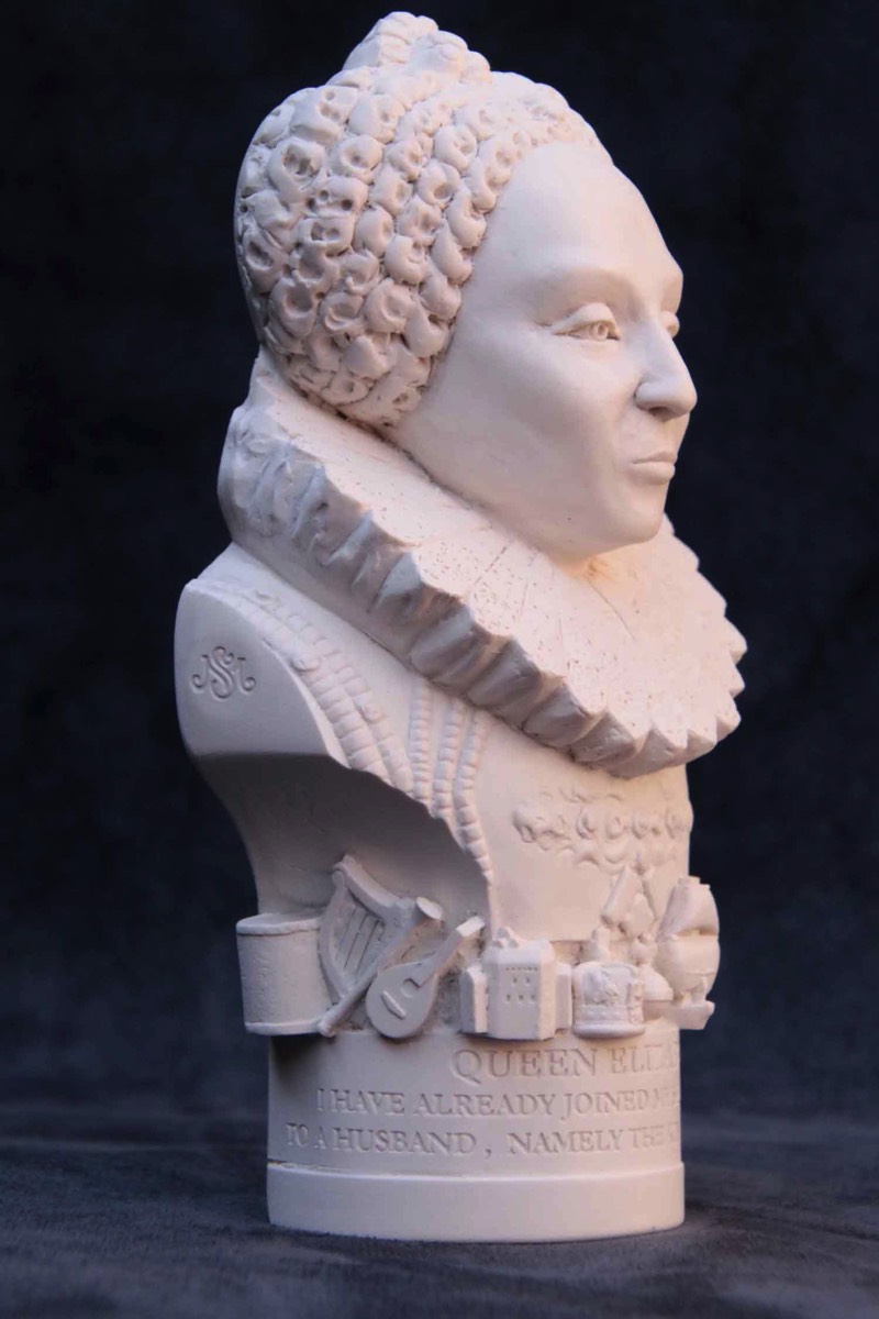 Purchase Famous Faces bust of Queen Elizabeth I