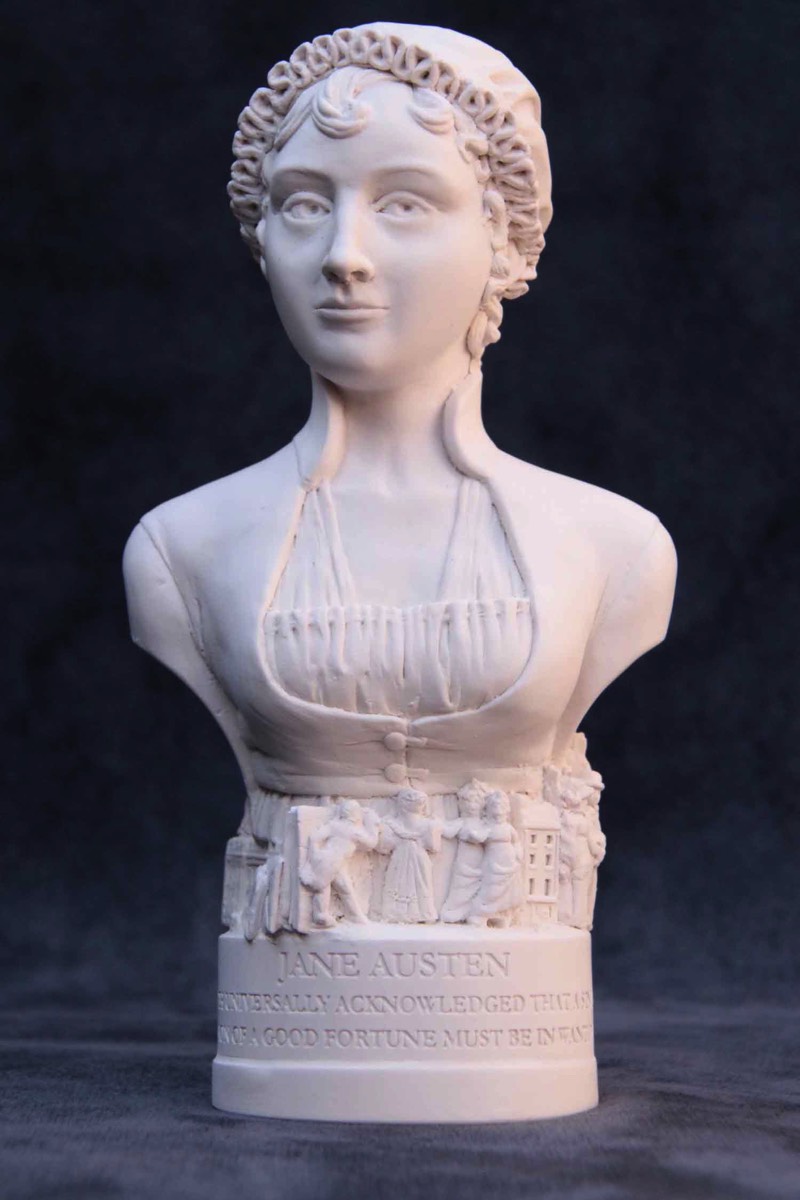 Purchase Famous Faces bust of Jane Austen