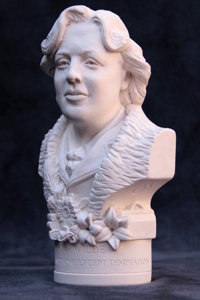 Purchase Famous Faces bust of Oscar Wilde
