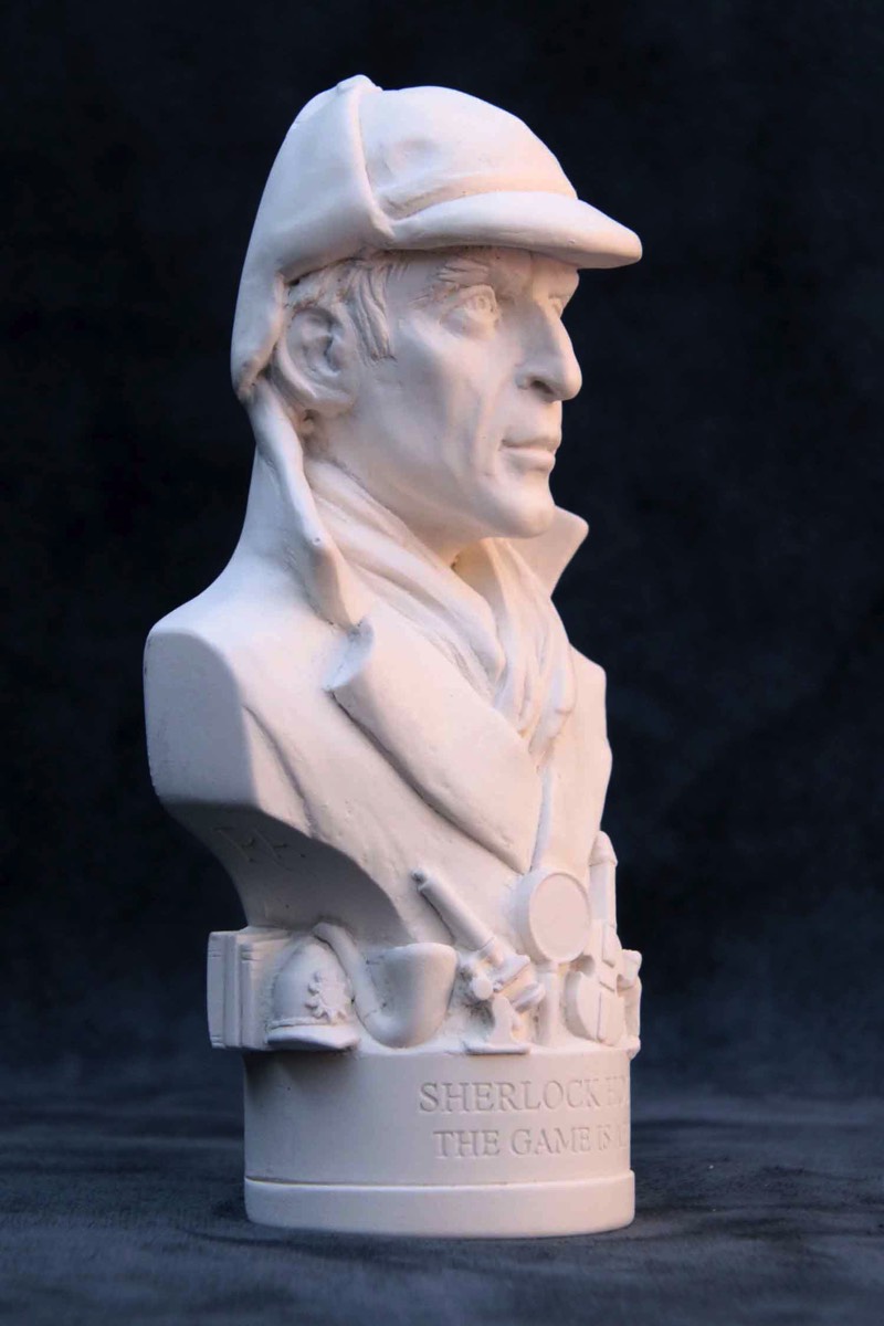 Purchase Famous Faces bust of Sherlock Holmes