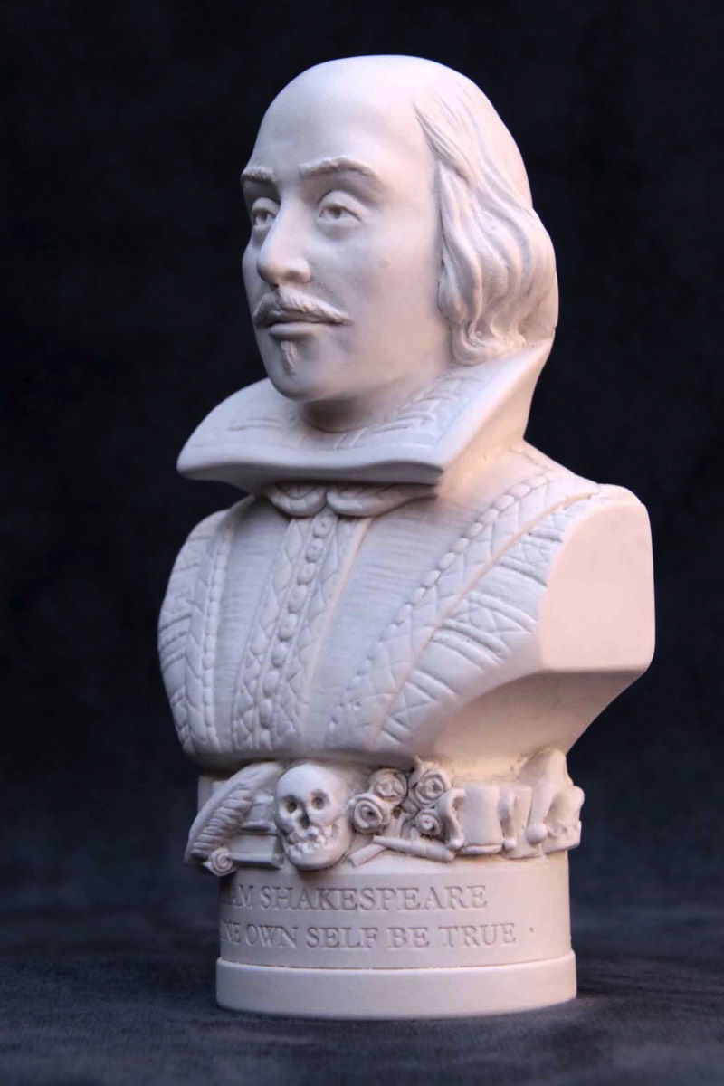 Purchase Famous Faces bust of William Shakespeare.