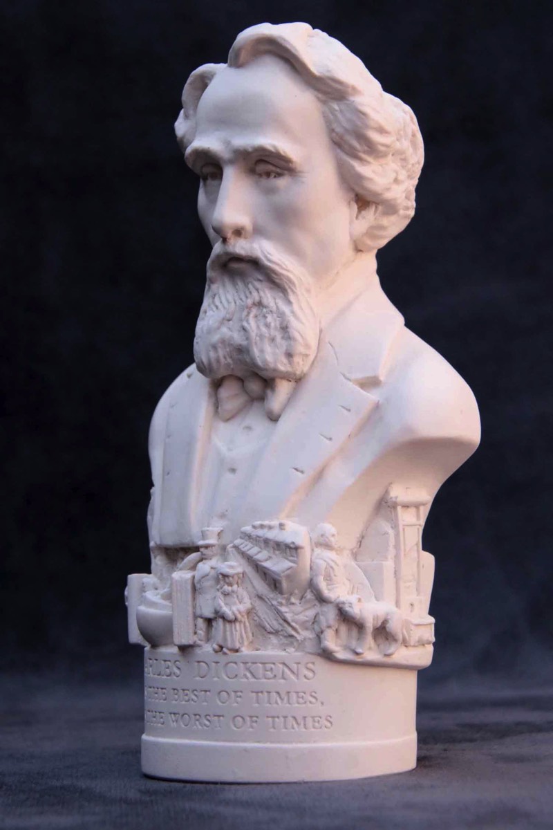 Purchase Famous Faces bust of Charles Dickens