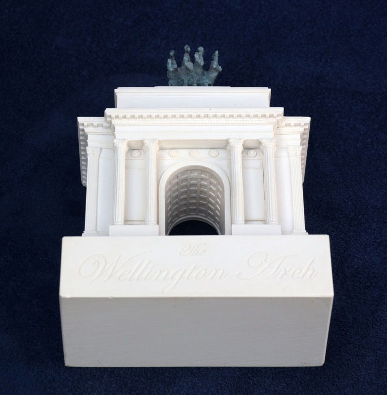 Purchase Wellington Arch Landmark model, London by the Modern Souvenir Company.