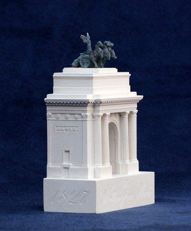 Available for Purchase Wellington Arch Landmark model, London by the Modern Souvenir Company.