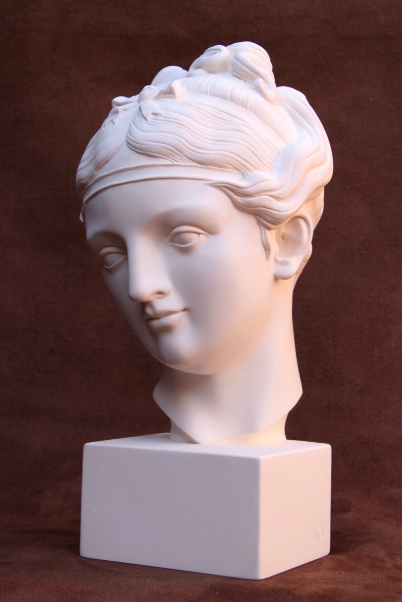 Purchase Classical Ladies Head, hand made by The Modern Souvenir Company.