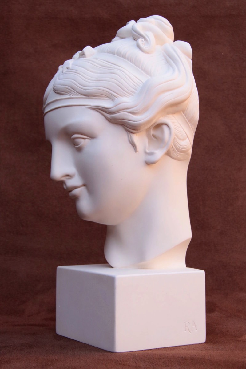 Purchase Classical Ladies Head, hand made by The Modern Souvenir Company.