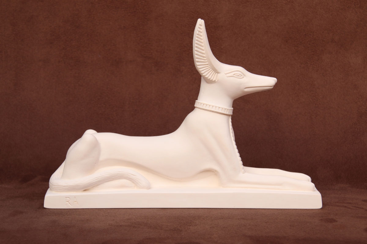 Available for purchase, Anubis white by the Modern Souvenir Company.