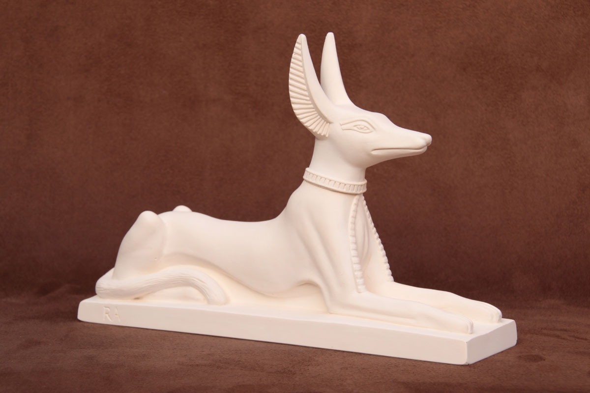 Available for purchase, Anubis white by the Modern Souvenir Company.