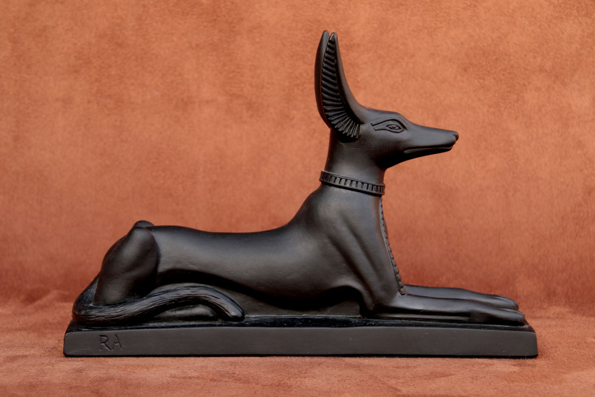 Available for purchase, Anubis black by the Modern Souvenir Company.