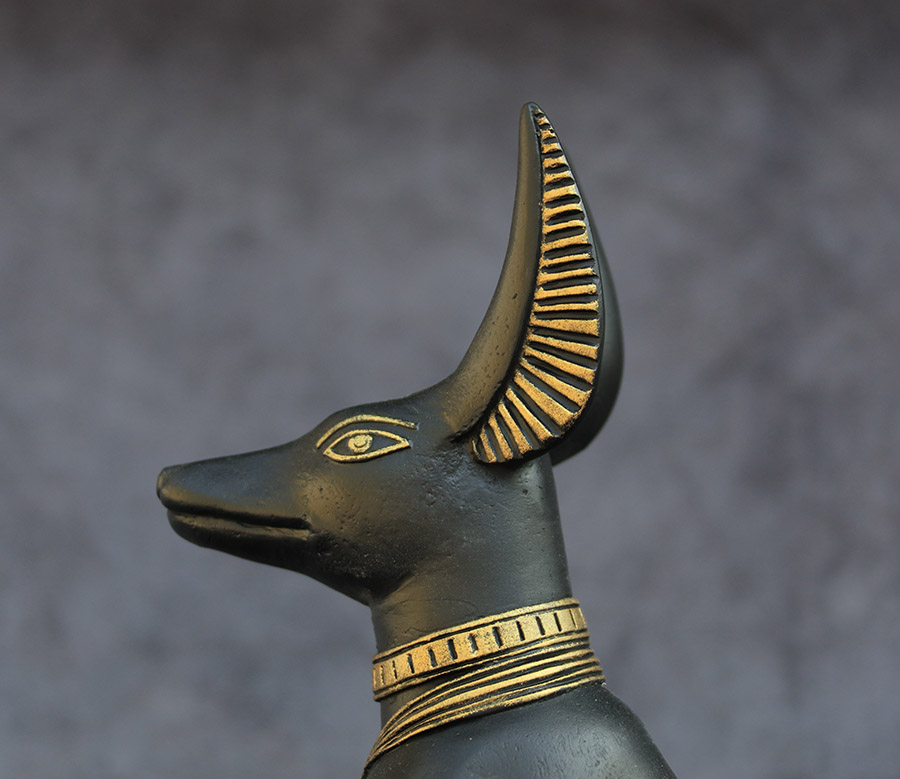 Available for purchase, Anubis large Black & Gold by the Modern Souvenir Company.