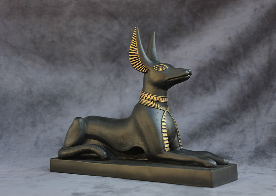 Available for purchase, Anubis large Black & Gold by the Modern Souvenir Company.