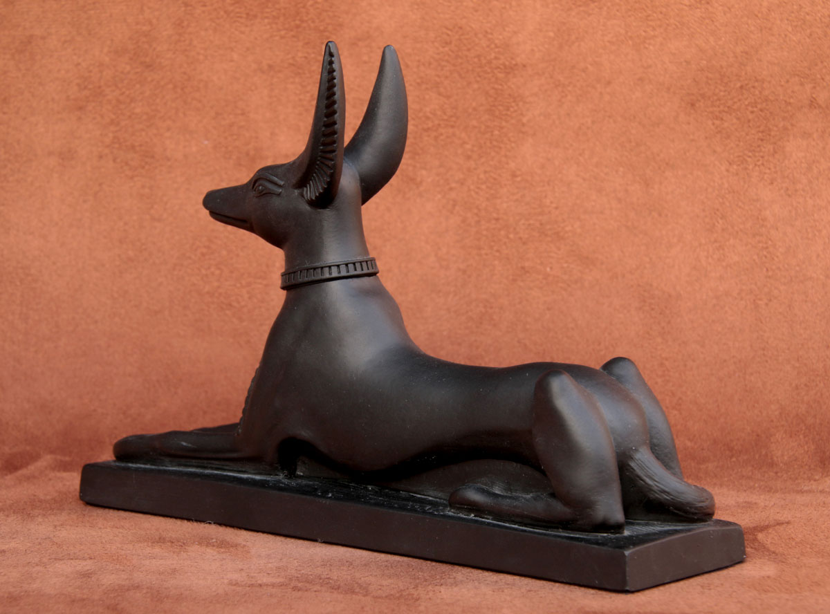 Available for purchase, Anubis black by the Modern Souvenir Company.