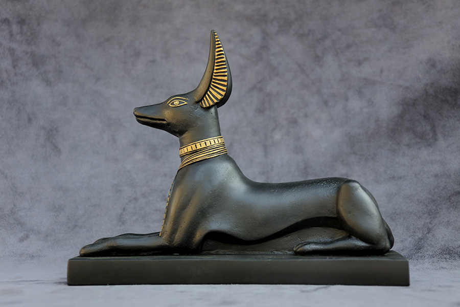 Available for purchase, Anubis large Black & Gold by the Modern Souvenir Company.