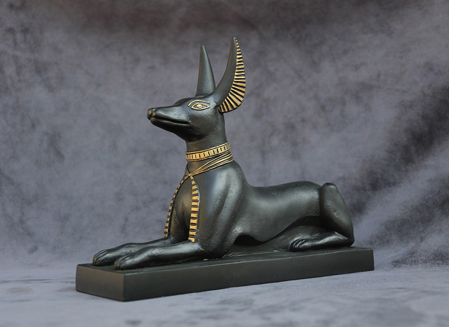 Available for purchase, Anubis large Black & Gold by the Modern Souvenir Company.