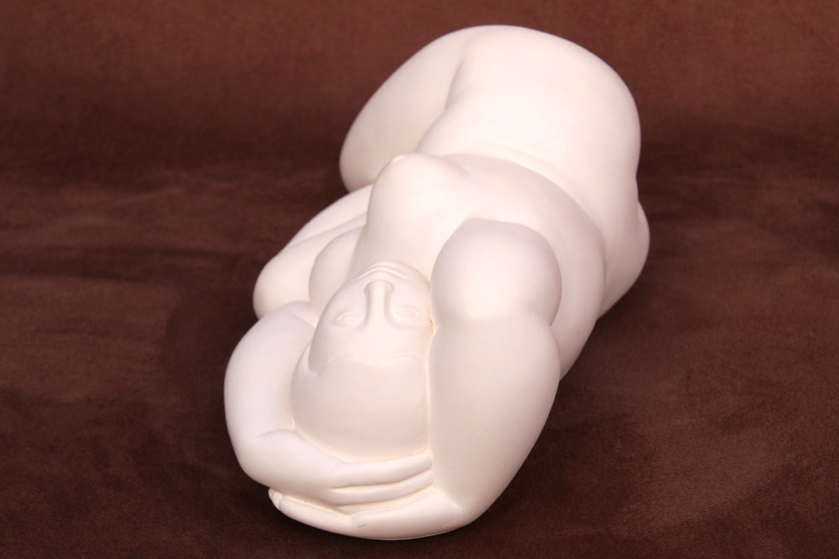 Purchase Reclining Nude by Frank Doson, handmade in plaster by the Modern Souvenir Company.