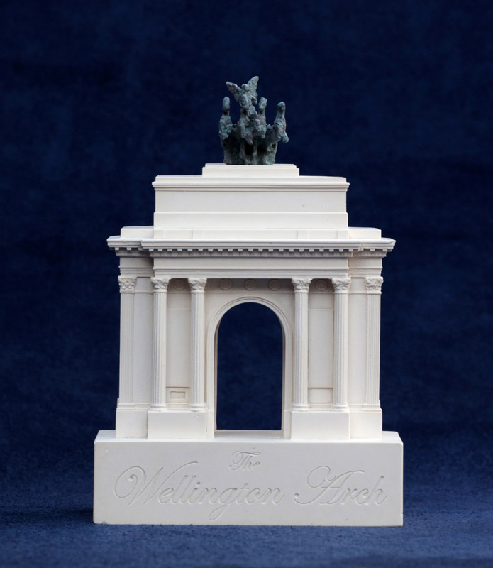 Available for Purchase Wellington Arch Landmark model, London by the Modern Souvenir Company.