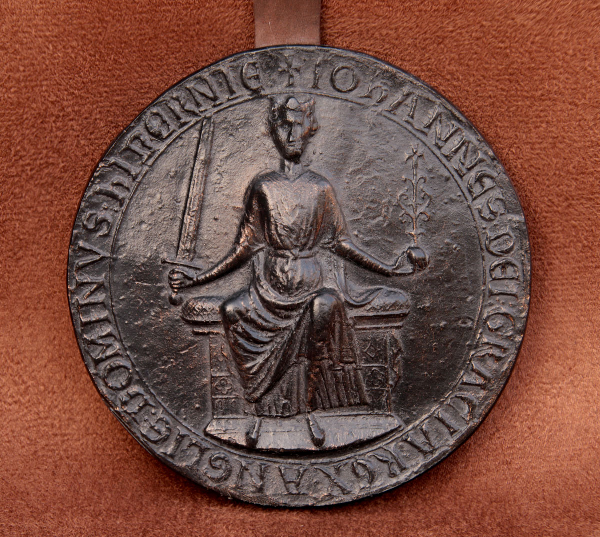 Purchase Magna Carta Seal, hand made in plaster with sepcialist finish by The Modern Souvenir Company.