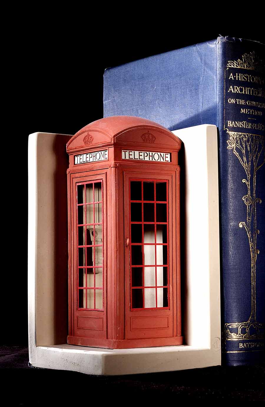 Purchase historical, red British Telephone Box, hand made by The Modern Souvenir Company.