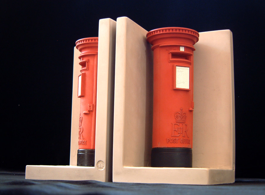 Purchase Historical red British Post Box, hand made by The Modern Souvenir Company.