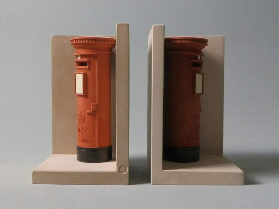 Purchase Historical red British Post Box, hand made by The Modern Souvenir Company.