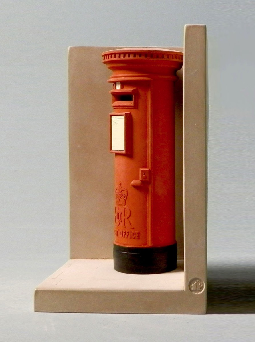 Purchase Historical red British Post Box, hand made by The Modern Souvenir Company.