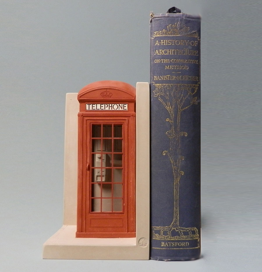 Purchase historical, red British Telephone Box, hand made by The Modern Souvenir Company.