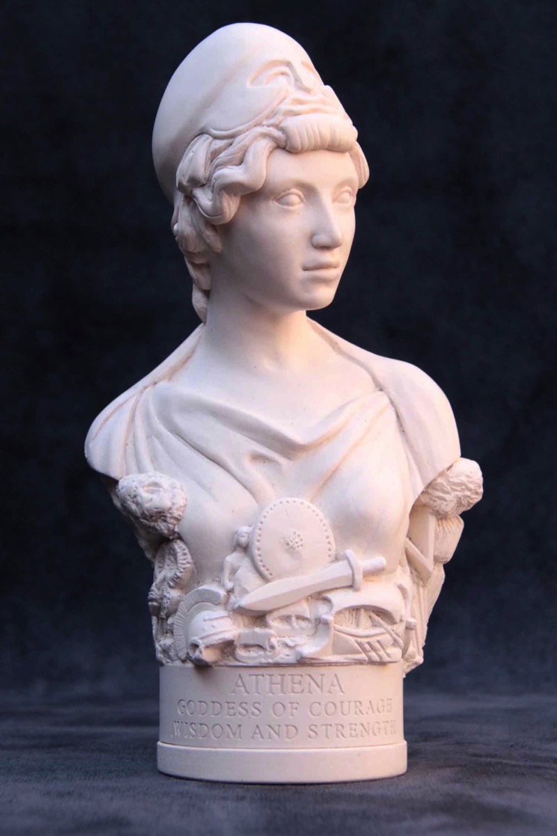 Famous Faces bust of the Greek Goddess Athena.